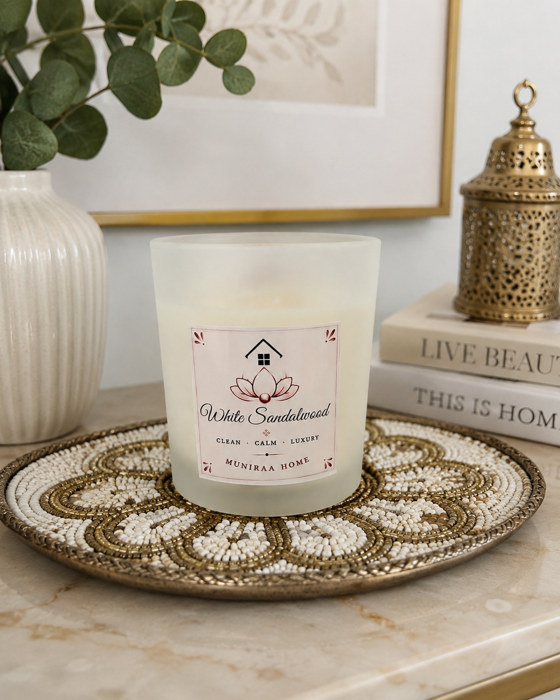 Muniraa Home Luxury Tube Candle